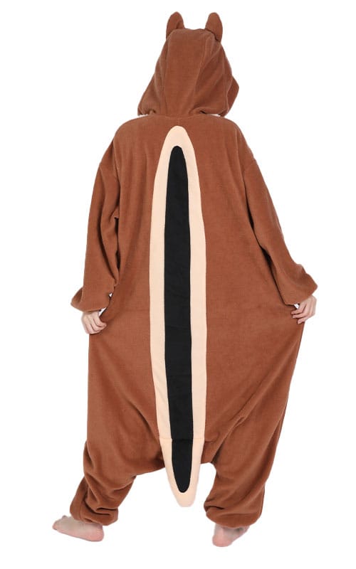 Knabbel & Babbel Eekhoorn Onesie Kigurumi SAZAC - Afbeelding 3
